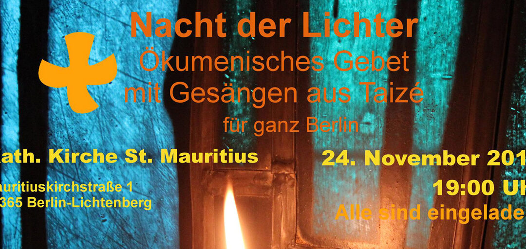 Nacht der Lichter – Taizé in Berlin