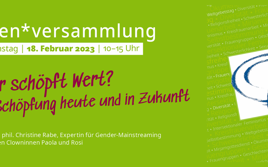 Evangelische Frauenversammlung in der EKBO am 18. Februar 2023