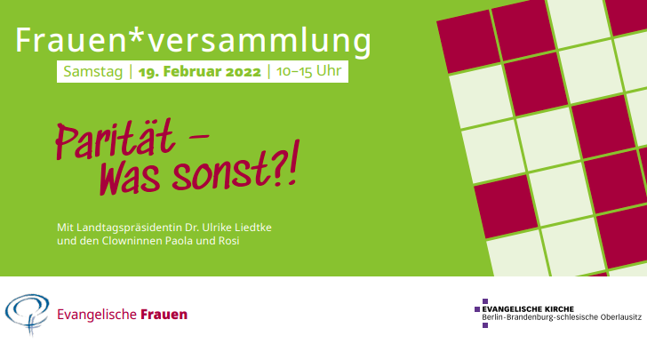 Bericht von der Evangelischen Frauen*versammlung am 19.2.2022